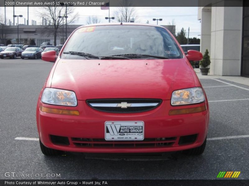 Victory Red / Charcoal 2008 Chevrolet Aveo Aveo5 LS