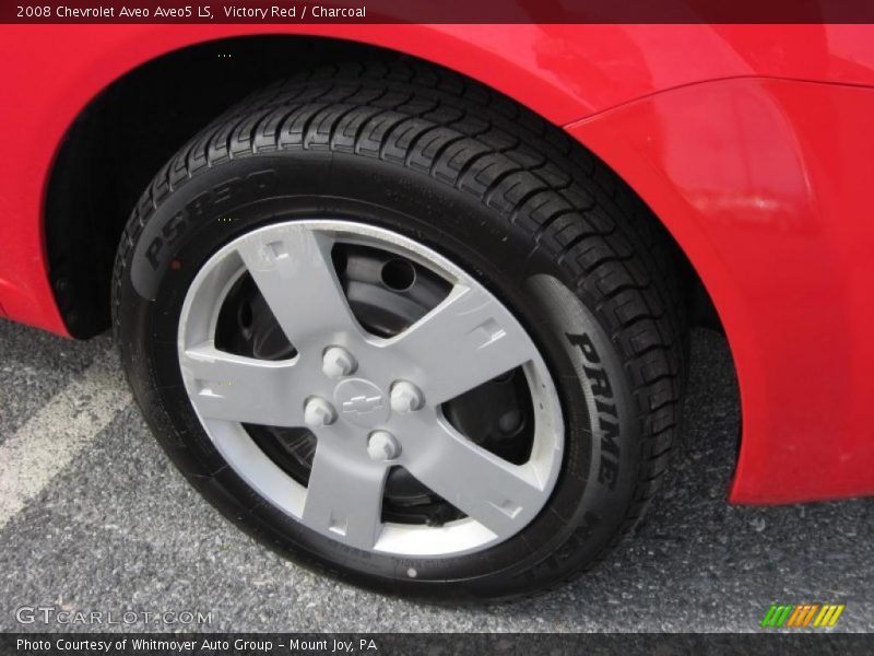 Victory Red / Charcoal 2008 Chevrolet Aveo Aveo5 LS
