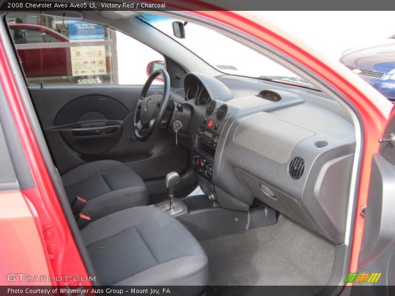 Victory Red / Charcoal 2008 Chevrolet Aveo Aveo5 LS