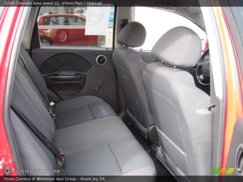 Victory Red / Charcoal 2008 Chevrolet Aveo Aveo5 LS