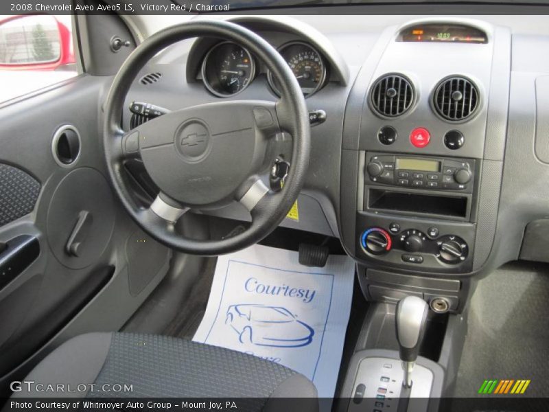 Victory Red / Charcoal 2008 Chevrolet Aveo Aveo5 LS