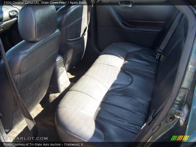 Shale Green Pearl / Agate Black 2000 Chrysler Cirrus LXi