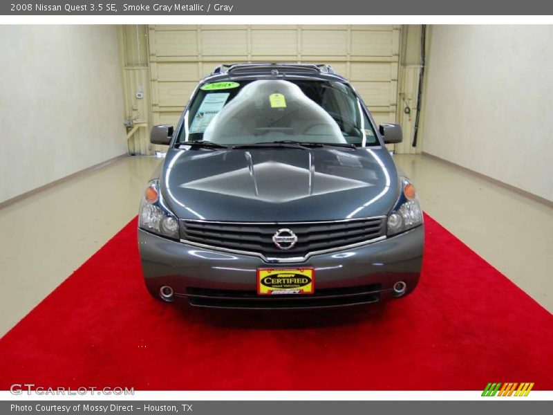 Smoke Gray Metallic / Gray 2008 Nissan Quest 3.5 SE