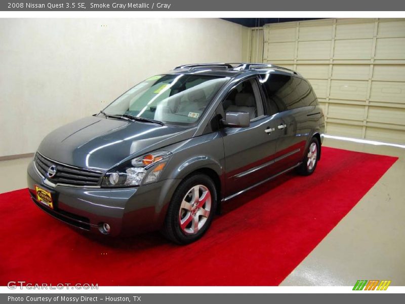 Smoke Gray Metallic / Gray 2008 Nissan Quest 3.5 SE