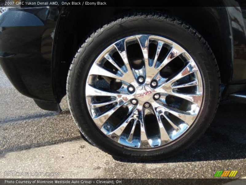 Onyx Black / Ebony Black 2007 GMC Yukon Denali AWD