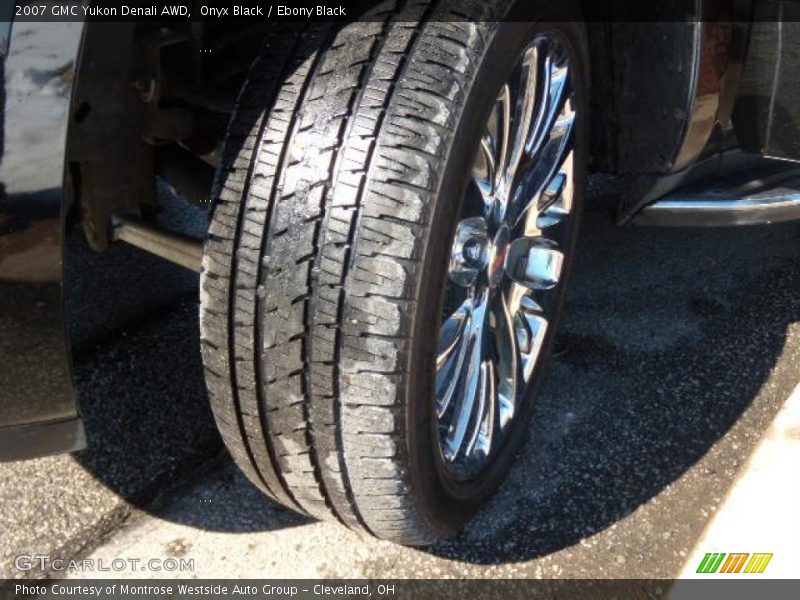 Onyx Black / Ebony Black 2007 GMC Yukon Denali AWD