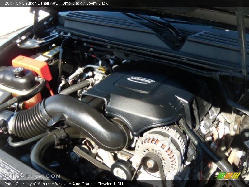 Onyx Black / Ebony Black 2007 GMC Yukon Denali AWD