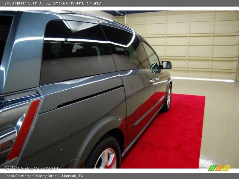 Smoke Gray Metallic / Gray 2008 Nissan Quest 3.5 SE