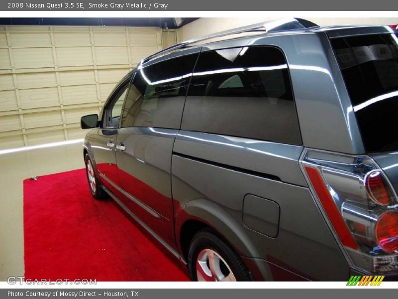 Smoke Gray Metallic / Gray 2008 Nissan Quest 3.5 SE