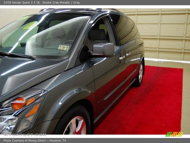 Smoke Gray Metallic / Gray 2008 Nissan Quest 3.5 SE