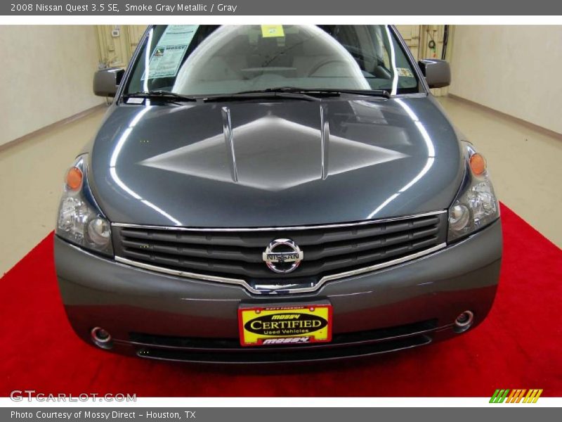 Smoke Gray Metallic / Gray 2008 Nissan Quest 3.5 SE