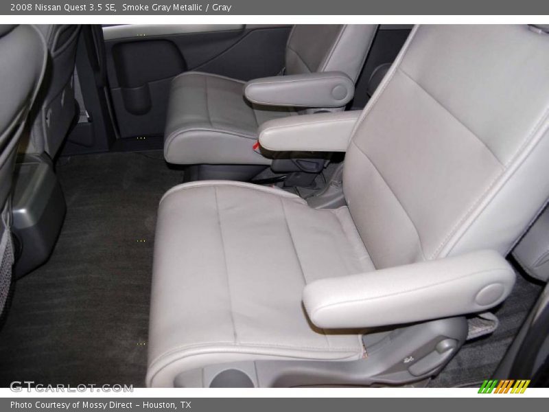 Smoke Gray Metallic / Gray 2008 Nissan Quest 3.5 SE