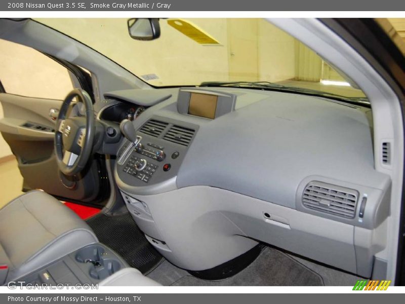 Smoke Gray Metallic / Gray 2008 Nissan Quest 3.5 SE