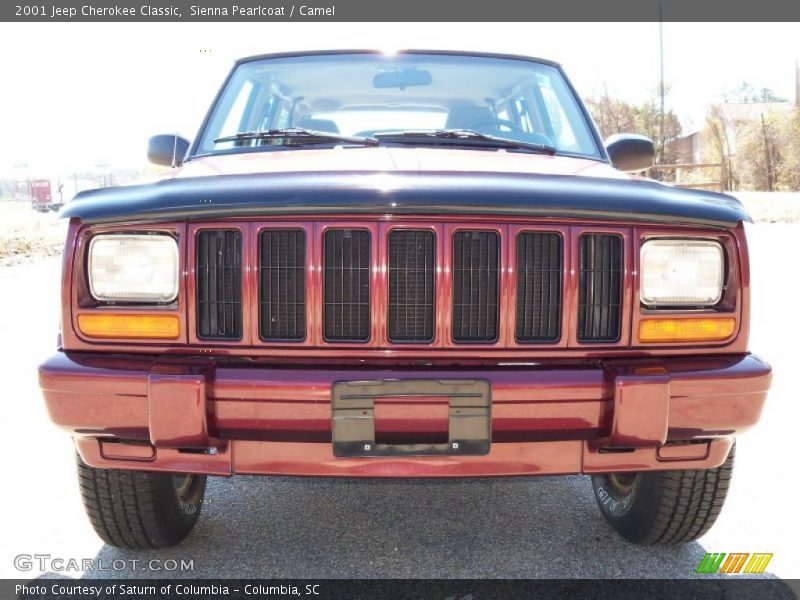 Sienna Pearlcoat / Camel 2001 Jeep Cherokee Classic