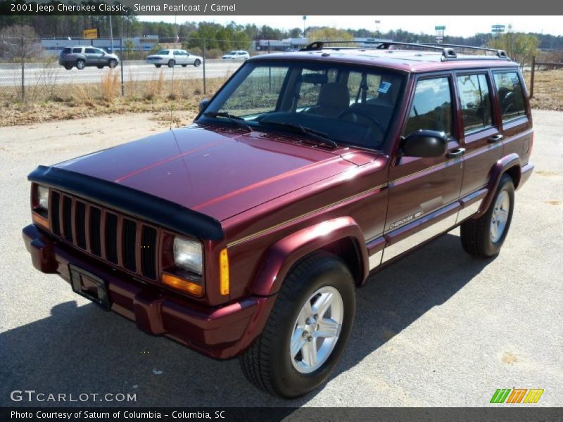 Sienna Pearlcoat / Camel 2001 Jeep Cherokee Classic