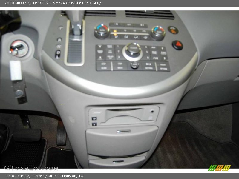 Smoke Gray Metallic / Gray 2008 Nissan Quest 3.5 SE