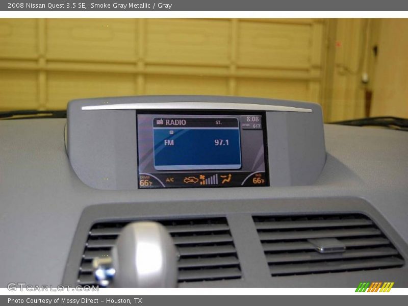 Smoke Gray Metallic / Gray 2008 Nissan Quest 3.5 SE