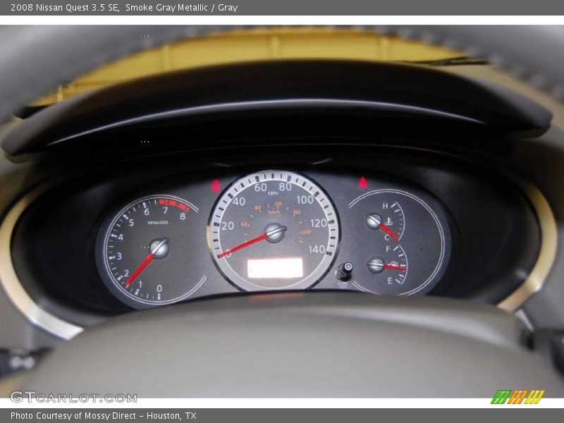 Smoke Gray Metallic / Gray 2008 Nissan Quest 3.5 SE
