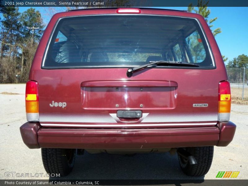 Sienna Pearlcoat / Camel 2001 Jeep Cherokee Classic