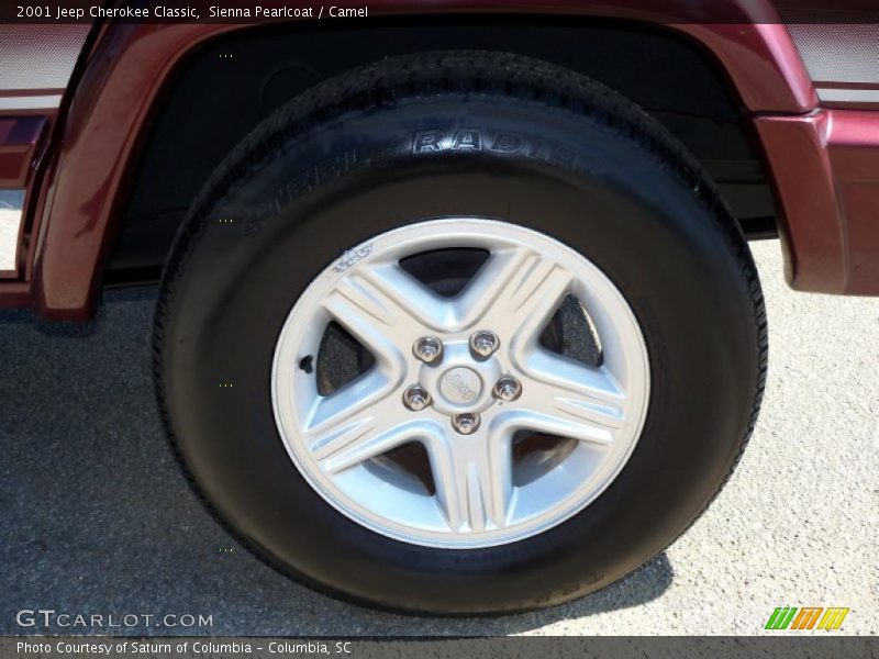 Sienna Pearlcoat / Camel 2001 Jeep Cherokee Classic