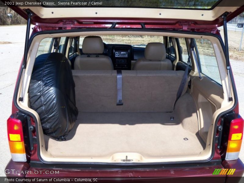Sienna Pearlcoat / Camel 2001 Jeep Cherokee Classic