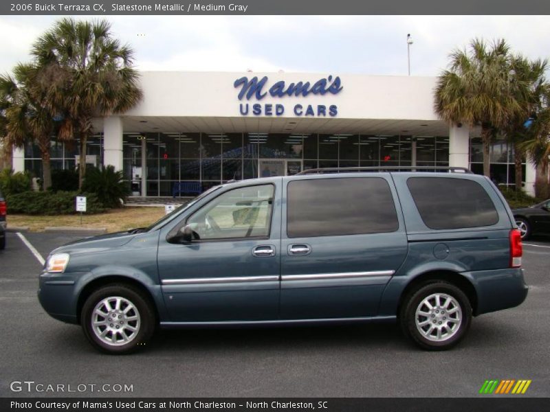 Slatestone Metallic / Medium Gray 2006 Buick Terraza CX