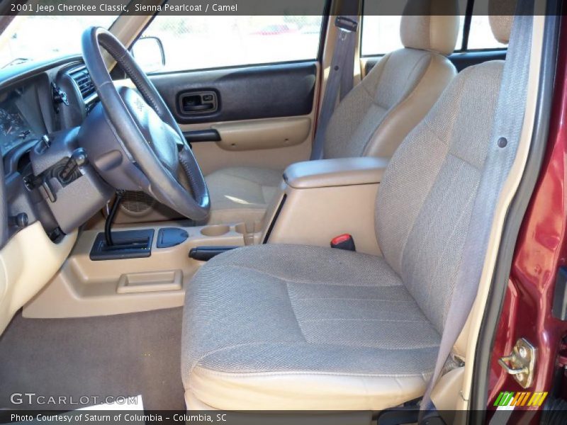 Sienna Pearlcoat / Camel 2001 Jeep Cherokee Classic