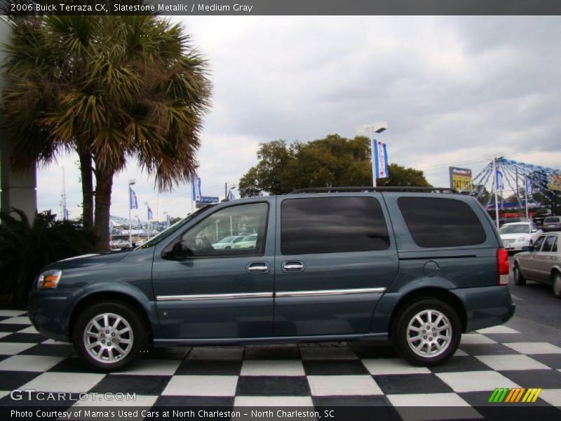 Slatestone Metallic / Medium Gray 2006 Buick Terraza CX