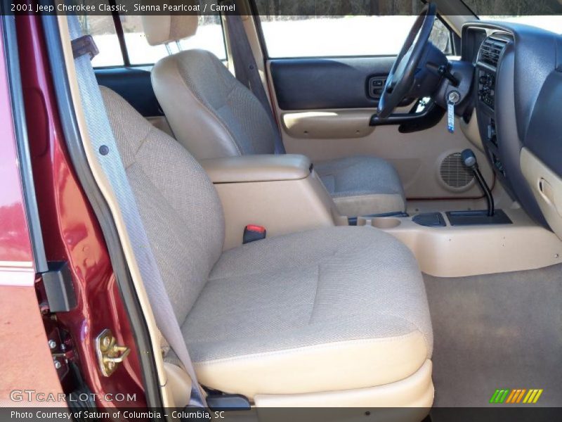 Sienna Pearlcoat / Camel 2001 Jeep Cherokee Classic