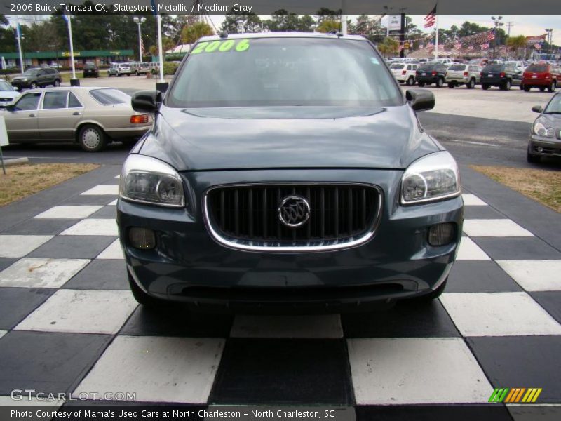 Slatestone Metallic / Medium Gray 2006 Buick Terraza CX