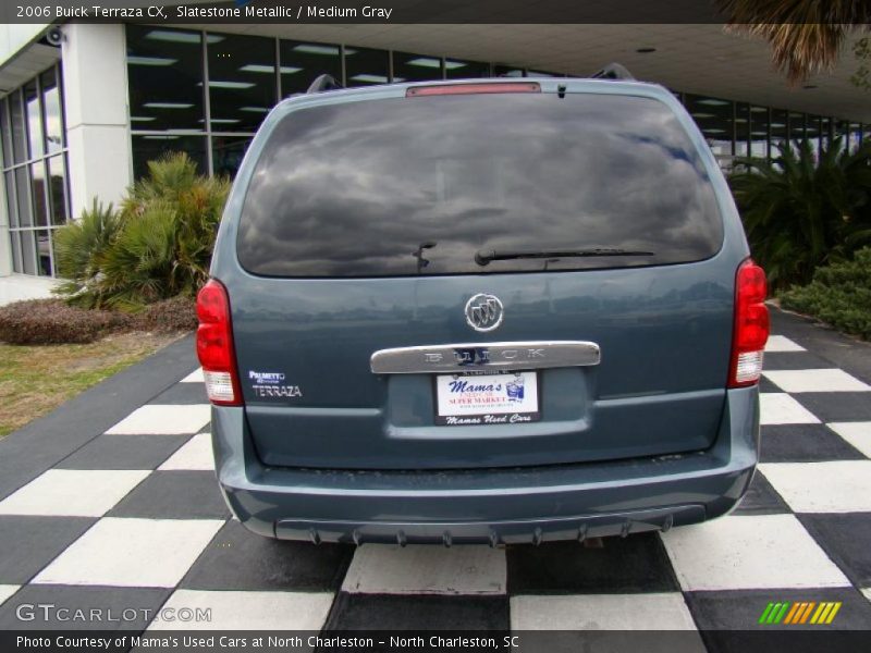Slatestone Metallic / Medium Gray 2006 Buick Terraza CX