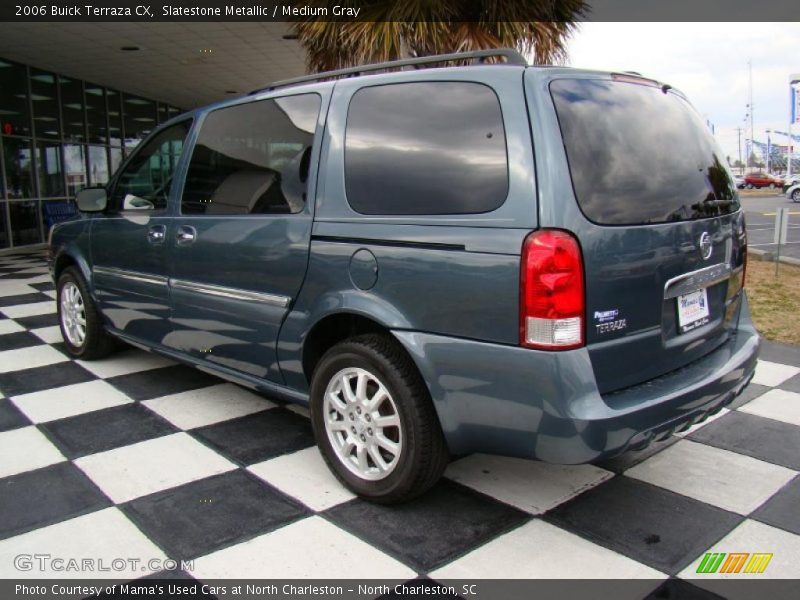 Slatestone Metallic / Medium Gray 2006 Buick Terraza CX