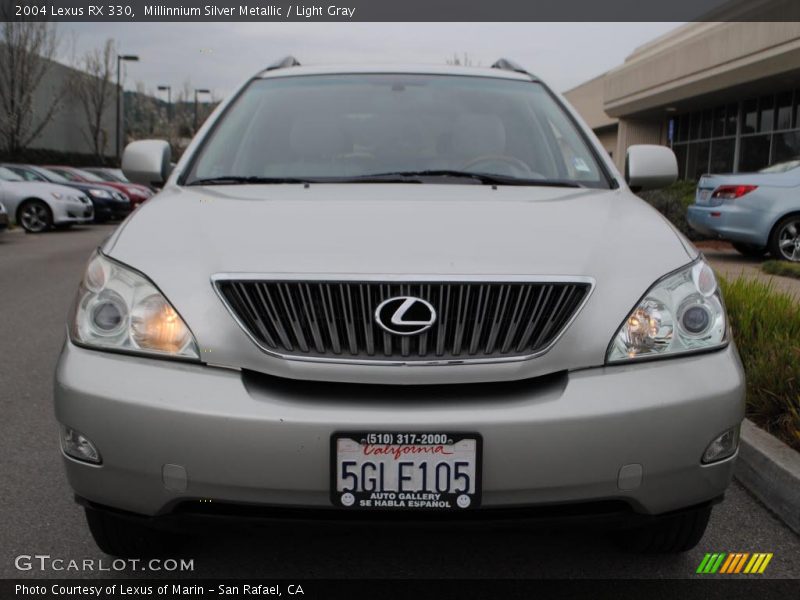 Millinnium Silver Metallic / Light Gray 2004 Lexus RX 330