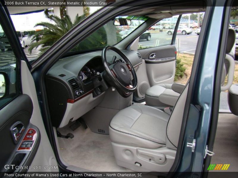 Slatestone Metallic / Medium Gray 2006 Buick Terraza CX