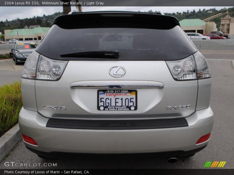 Millinnium Silver Metallic / Light Gray 2004 Lexus RX 330