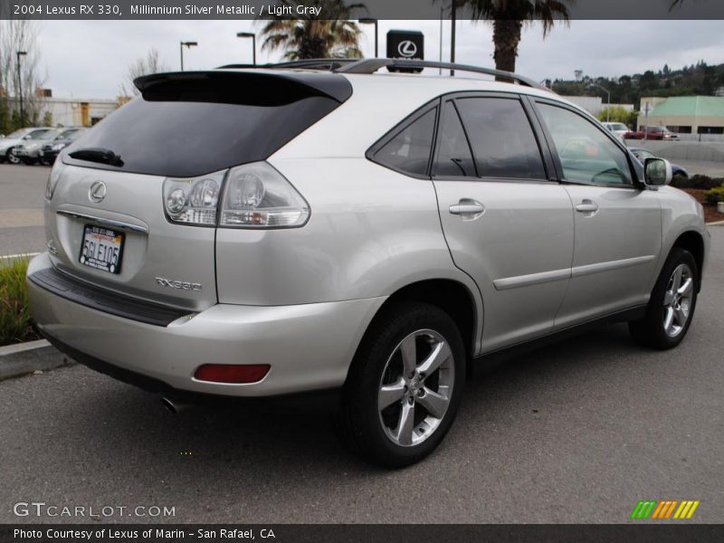 Millinnium Silver Metallic / Light Gray 2004 Lexus RX 330