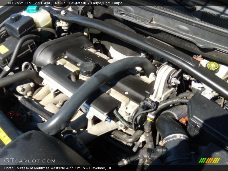 Nautic Blue Metallic / Taupe/Light Taupe 2003 Volvo XC90 2.5T AWD