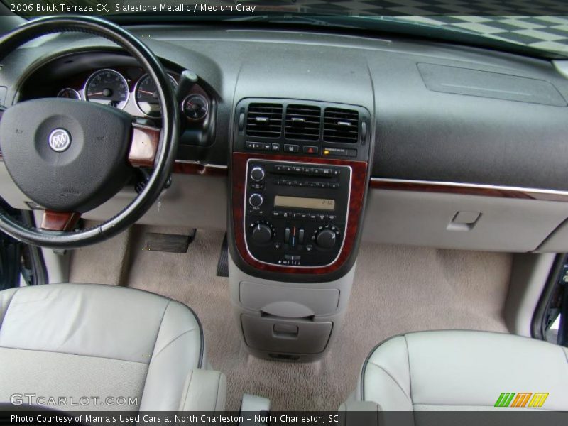 Slatestone Metallic / Medium Gray 2006 Buick Terraza CX