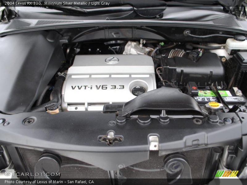 Millinnium Silver Metallic / Light Gray 2004 Lexus RX 330