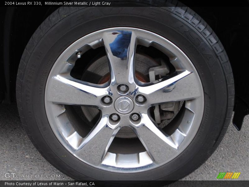 Millinnium Silver Metallic / Light Gray 2004 Lexus RX 330