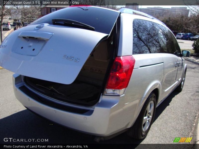 Silver Mist Metallic / Gray 2007 Nissan Quest 3.5 S