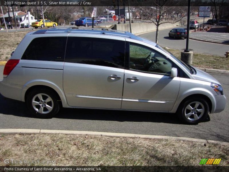 Silver Mist Metallic / Gray 2007 Nissan Quest 3.5 S