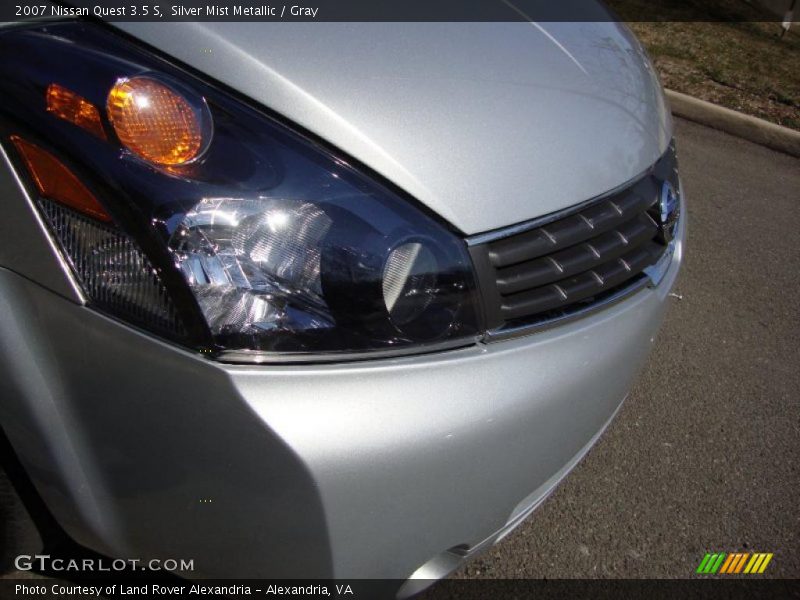 Silver Mist Metallic / Gray 2007 Nissan Quest 3.5 S