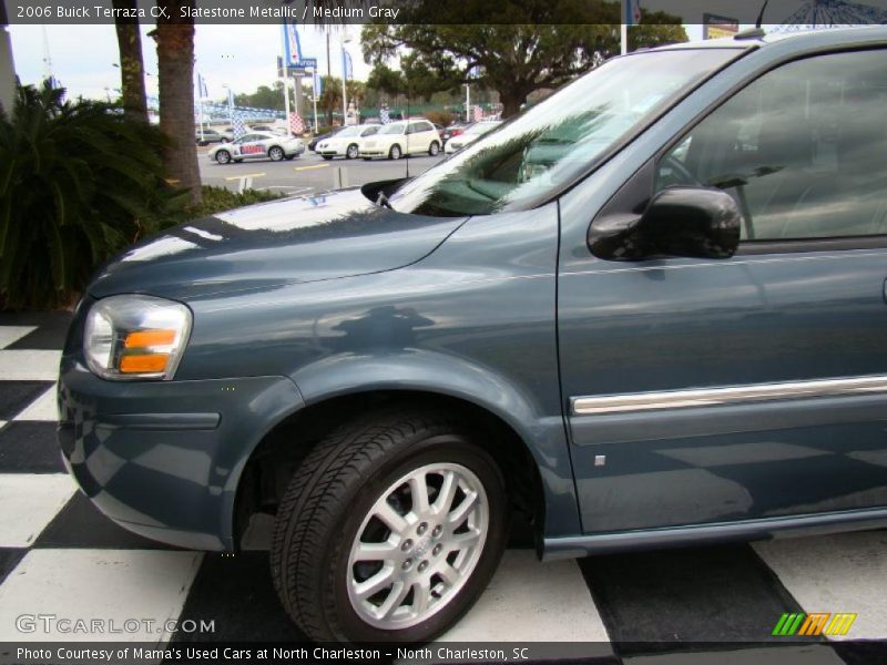 Slatestone Metallic / Medium Gray 2006 Buick Terraza CX