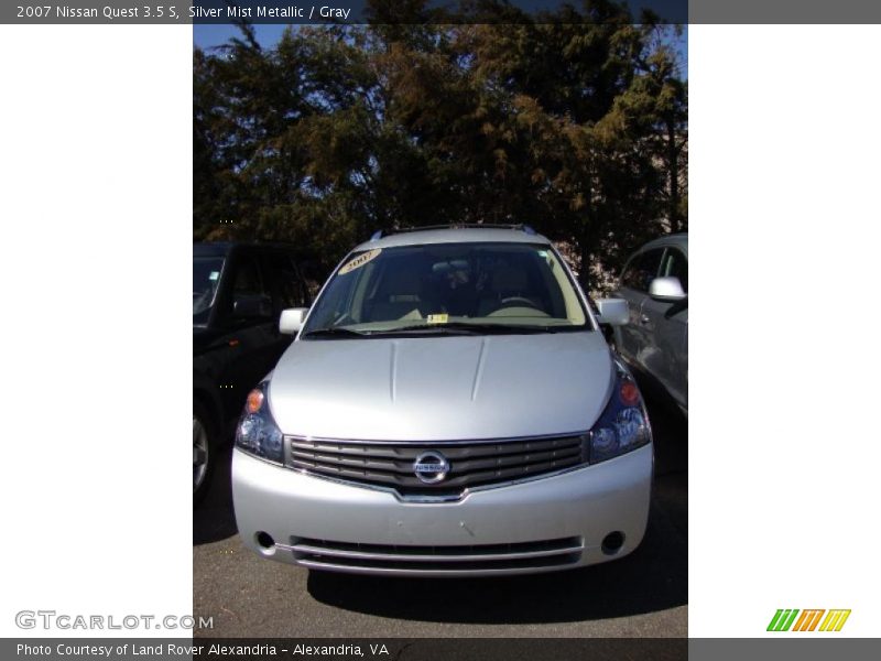 Silver Mist Metallic / Gray 2007 Nissan Quest 3.5 S