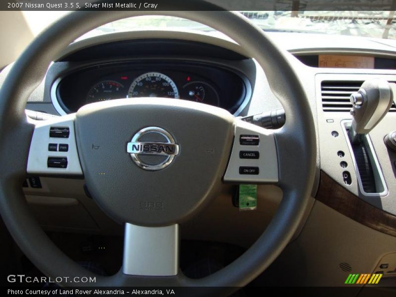 Silver Mist Metallic / Gray 2007 Nissan Quest 3.5 S