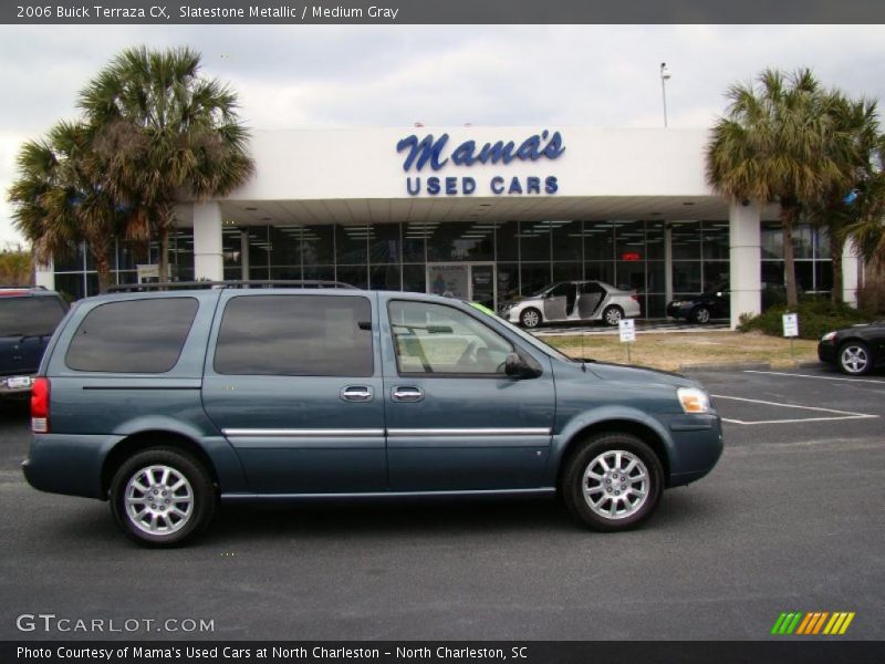 Slatestone Metallic / Medium Gray 2006 Buick Terraza CX