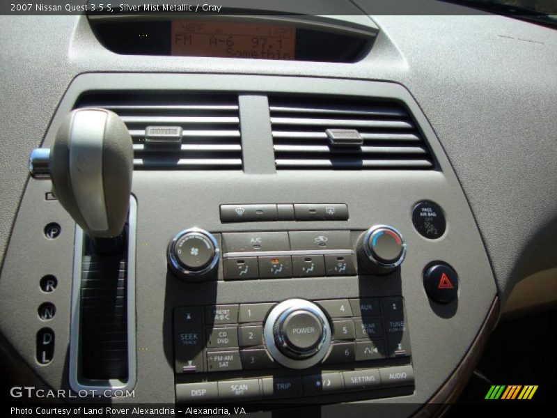 Silver Mist Metallic / Gray 2007 Nissan Quest 3.5 S