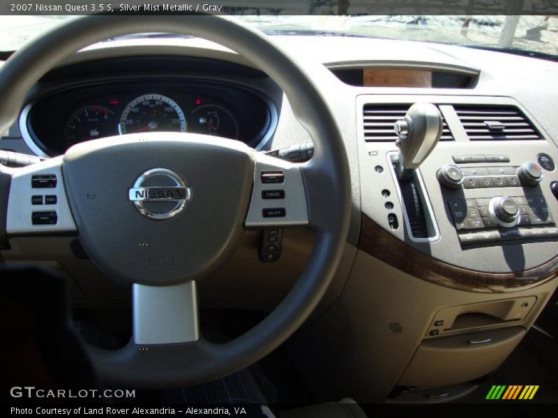 Silver Mist Metallic / Gray 2007 Nissan Quest 3.5 S