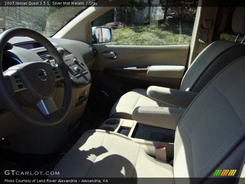 Silver Mist Metallic / Gray 2007 Nissan Quest 3.5 S